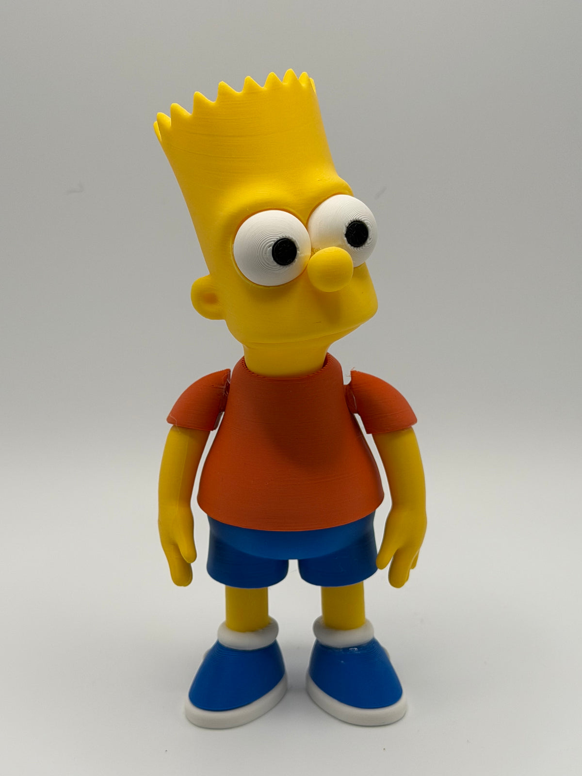 Spiky-Haired Cartoon Kid Figure – 5"