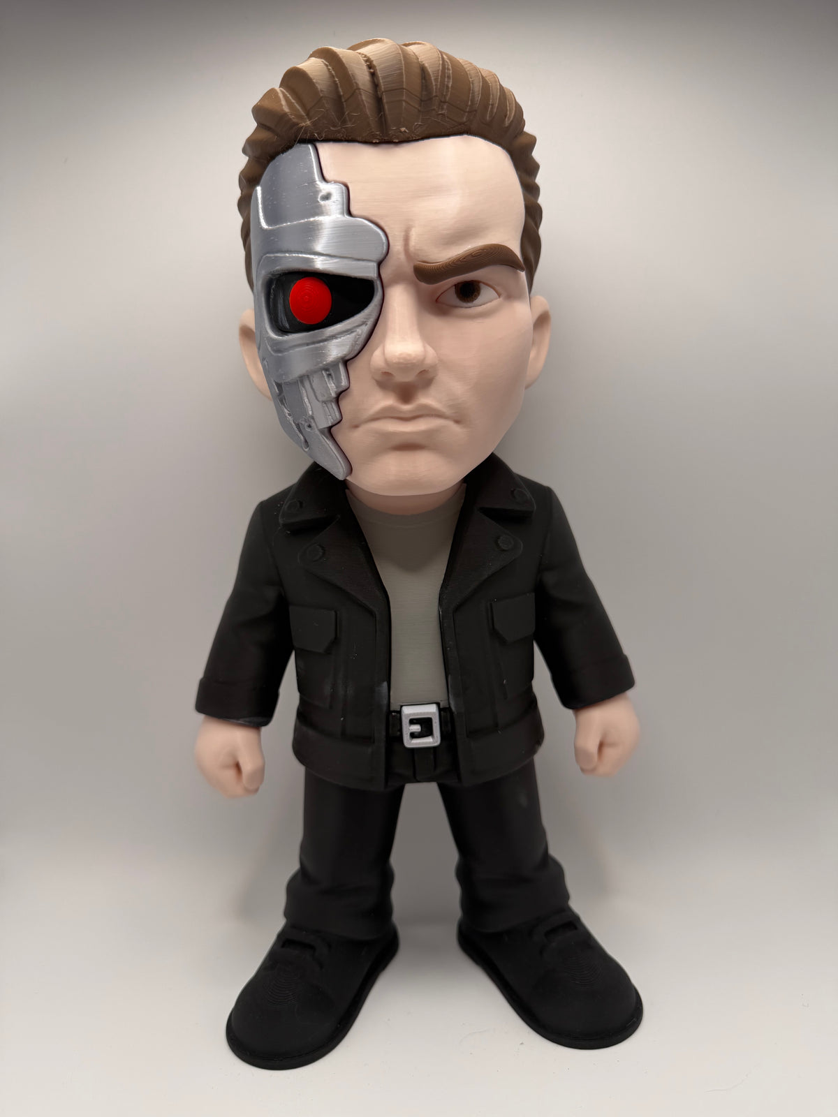 Battle-Damaged Cyborg Figure – 12"