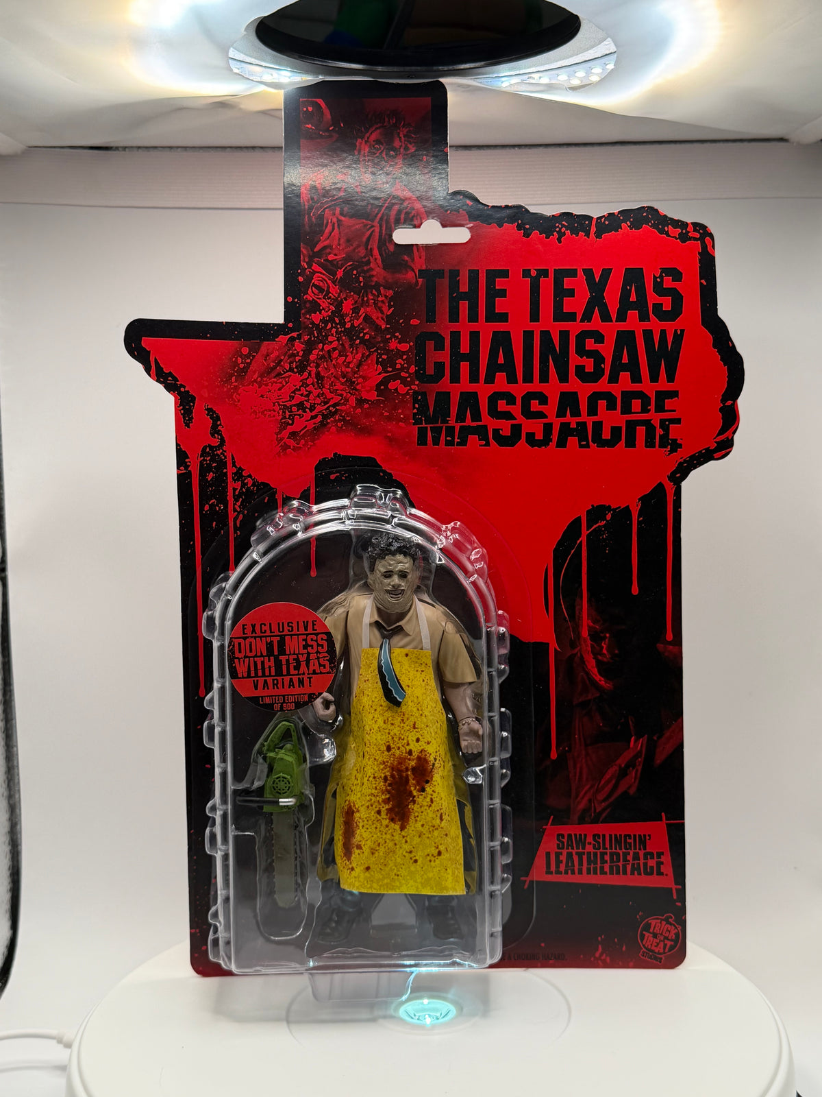 Texas Chainsaw Massacre Saw-Slingin' Leatherface – "Don't Mess With Texas" Variant, Limited to 500