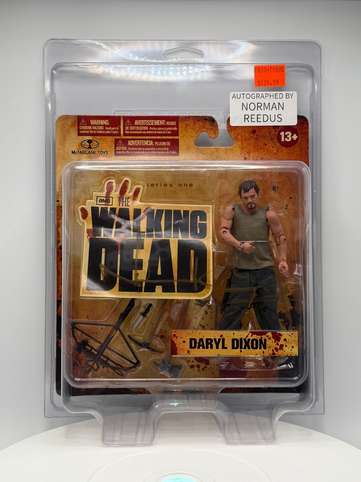 The Walking Dead Daryl Dixon Series 1 Figure – Autographed by Norman Reedus
