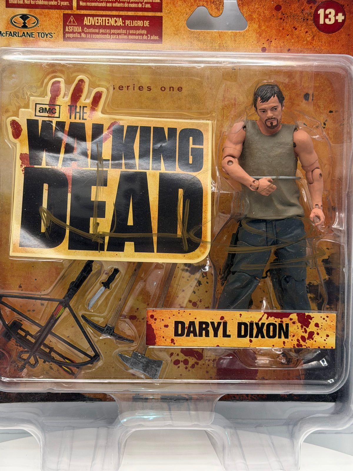 The Walking Dead Daryl Dixon Series 1 Figure – Autographed by Norman Reedus