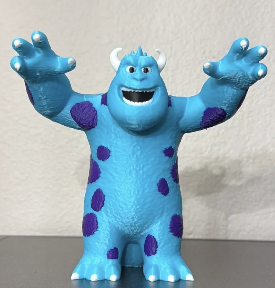 Big Blue Monster Figure – 6"